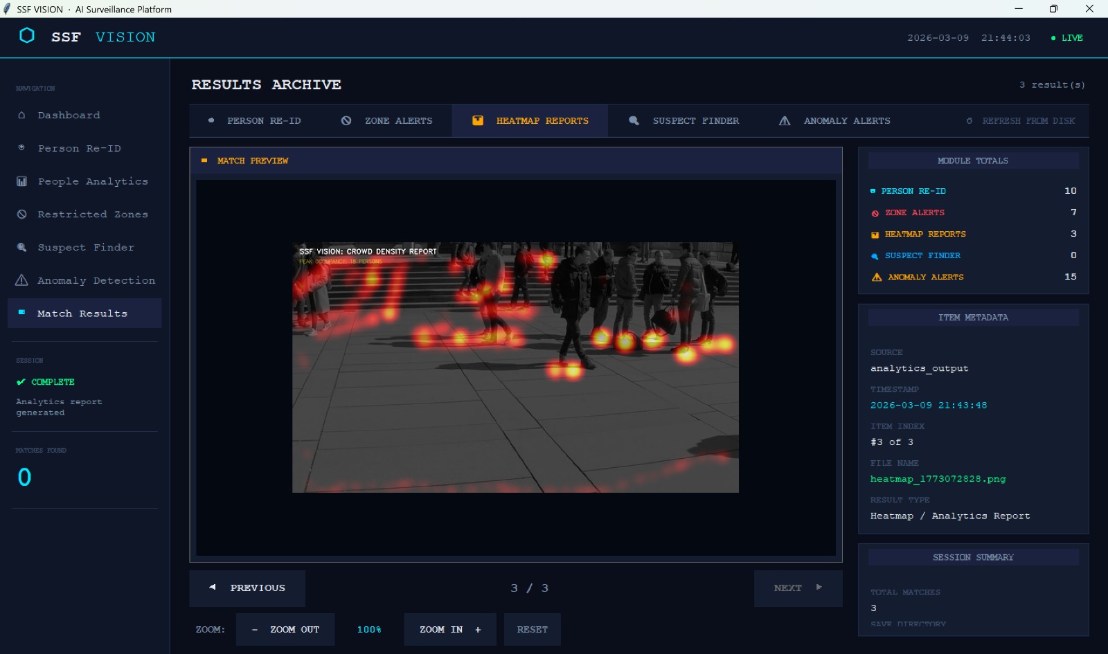 Smart Surveillance Framework - Image 1